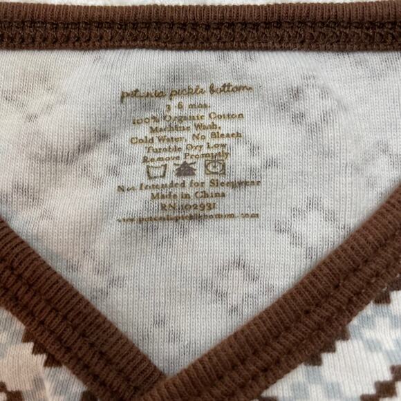 petunia pickle bottom kimono onesie - Picture 3 of 3